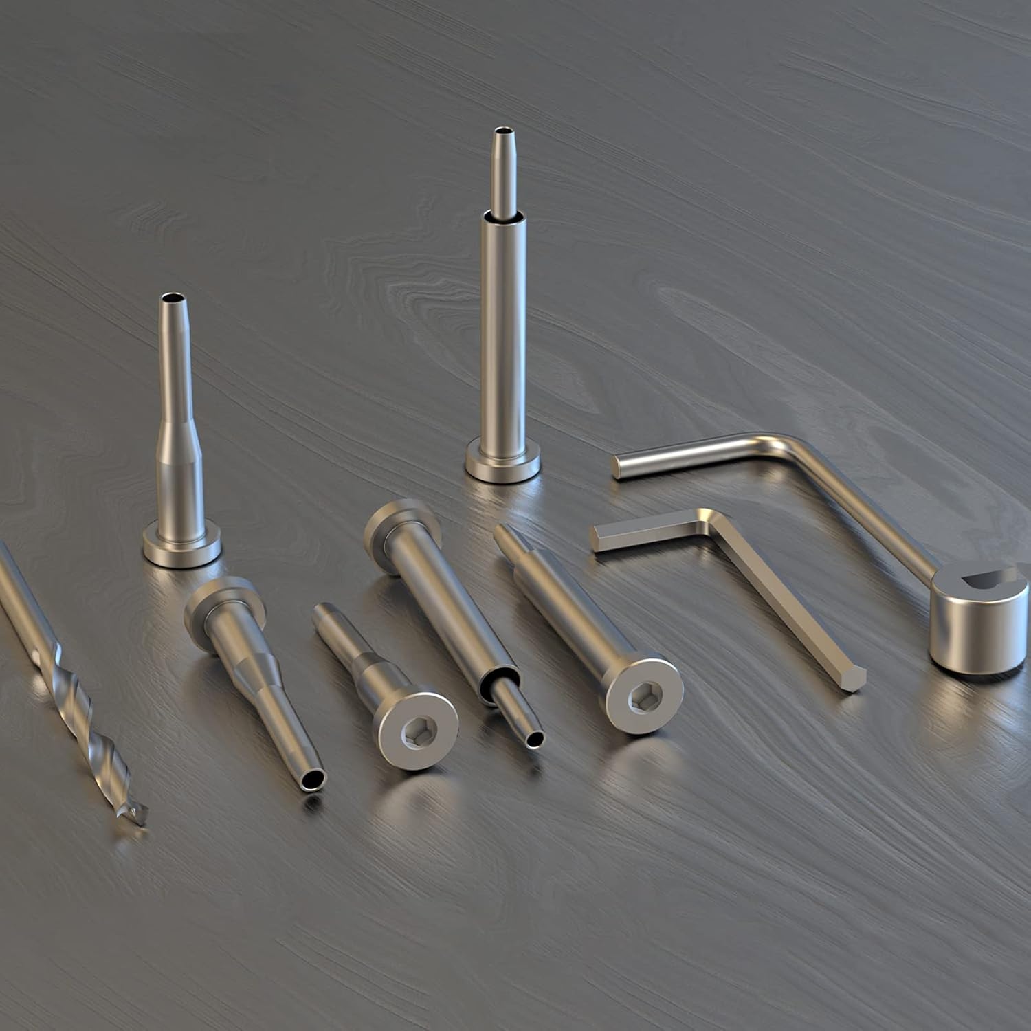20 Pairs Stainless Steel Cable Railing Hardware Kit for 1/8 Cable G732