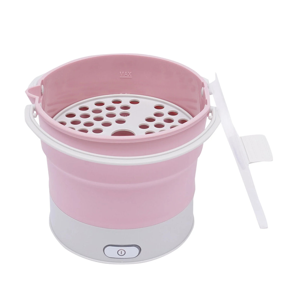 Mini Folding Electric Hot Pot Cooker Travel Pot Dual Voltage 100V-240V P429
