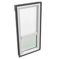 White Pleated Skylight with Blinds Y6147