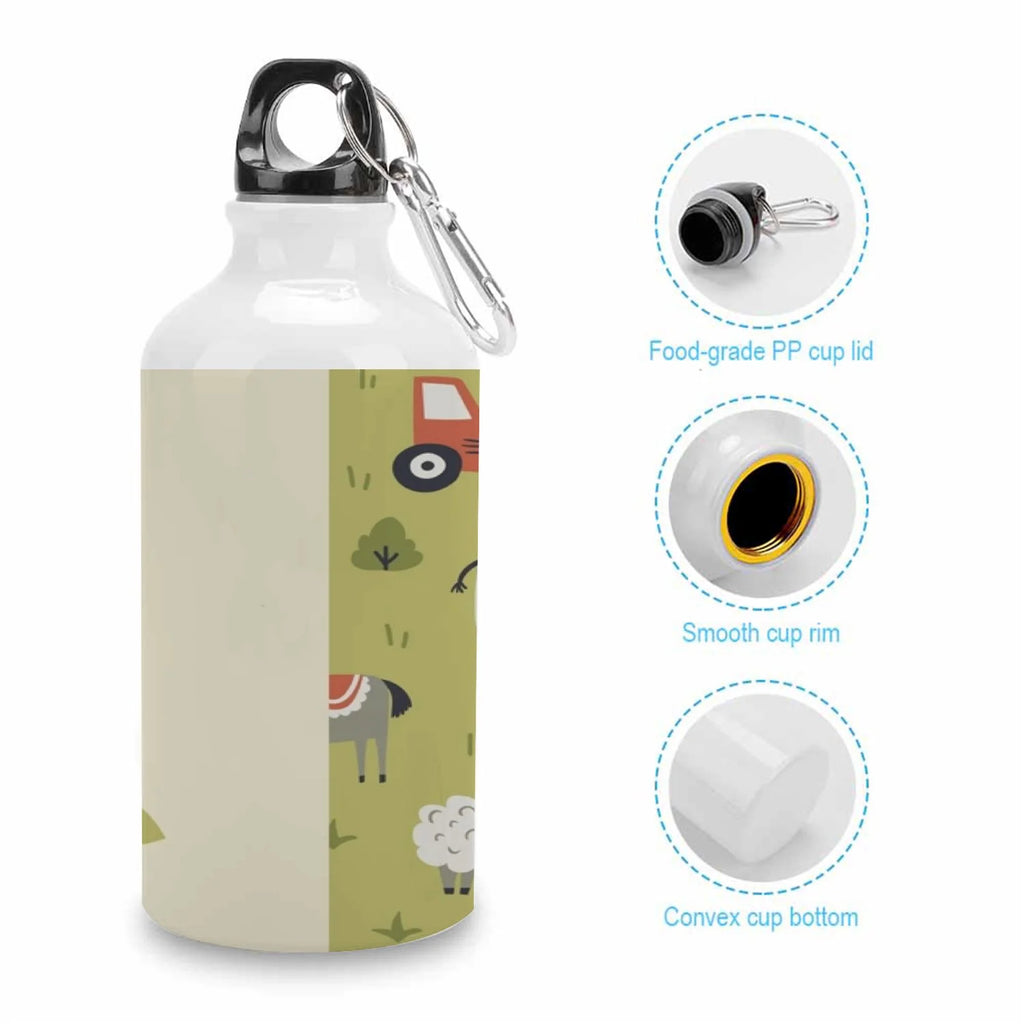 400ml Sport Aluminum Water Bottle with Twist Cap I1771