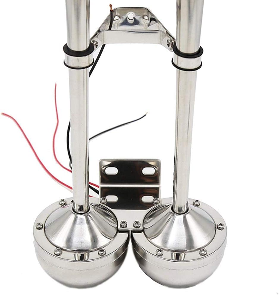 150DB 12V Stainless Steel Double Horn Q528