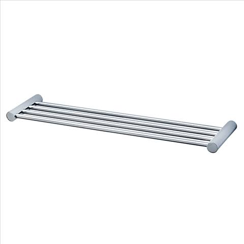 Satin Nickel 24x22 Towel Bar Shelf A9770