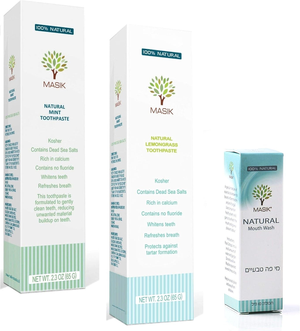 Alcohol-Free Mouthwash with Essential Oils, 3 Pack T61550