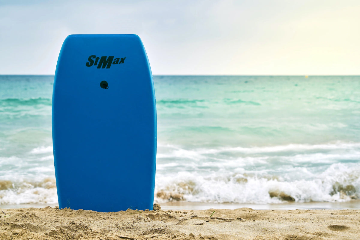 Blue 33 Inch EPS Core Bodyboard with Wrist Leash R7311