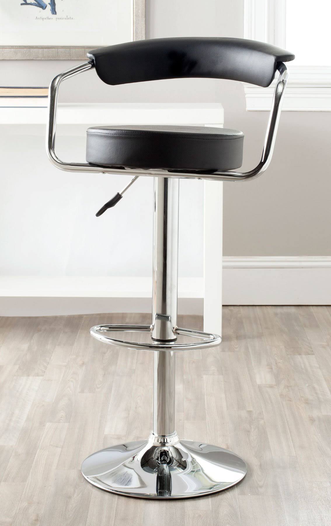 White Swivel Bar Stool G70848