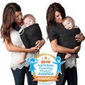Charcoal Gray 4-in-1 Baby Wrap Carrier Pack of 2 M98042