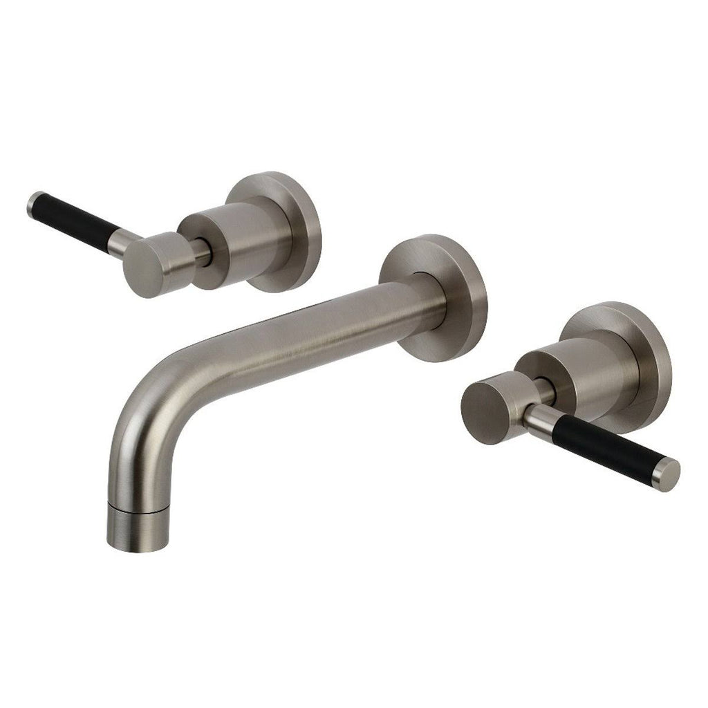 2-Handle Wall Mount Bathroom Faucet, Polished Nickel K7950