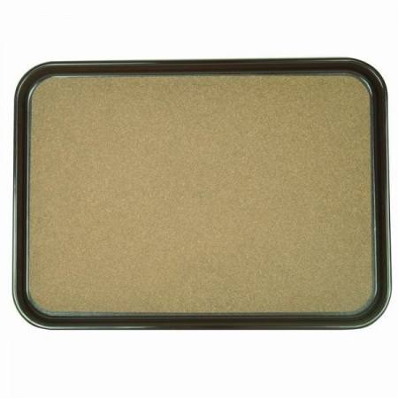 Rectangular Slip Resistant Serving Tray with Cork V574608