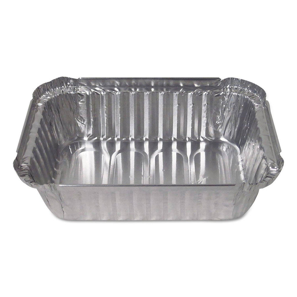 Aluminum Closeable Containers, 1.5 lb Deep Oblong, 500/Carton E568