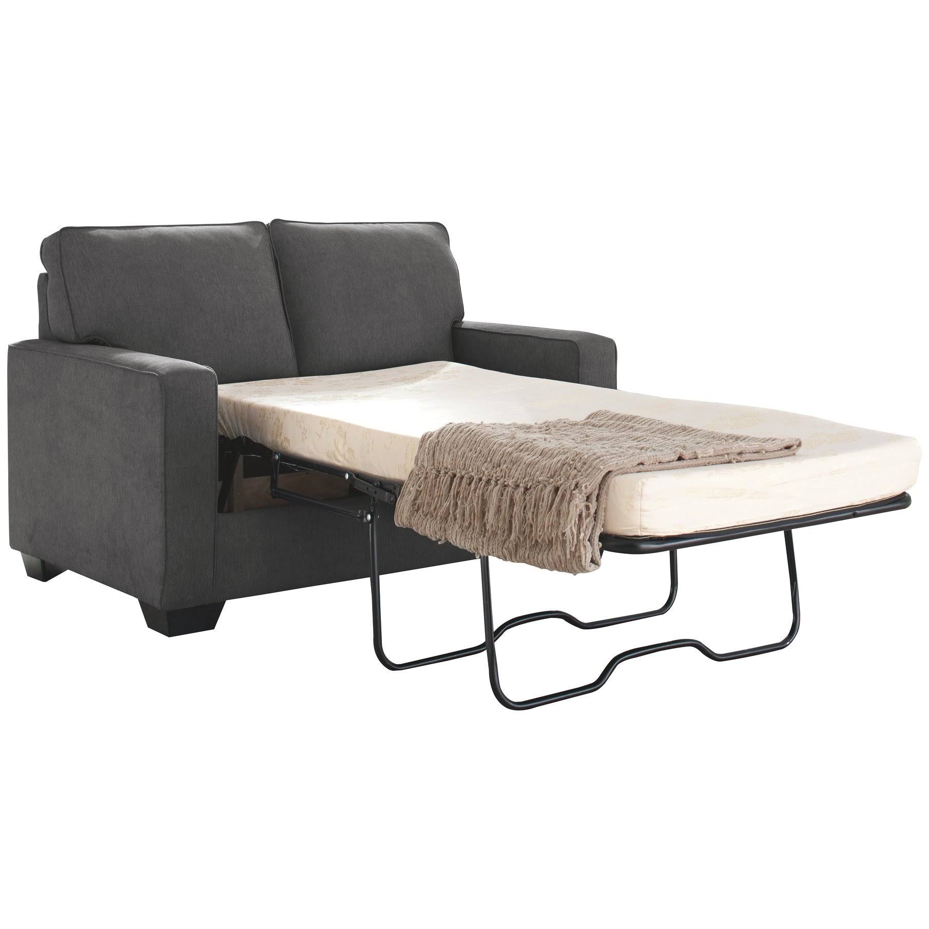 Zeb Charcoal Twin Sofa Sleeper A21718