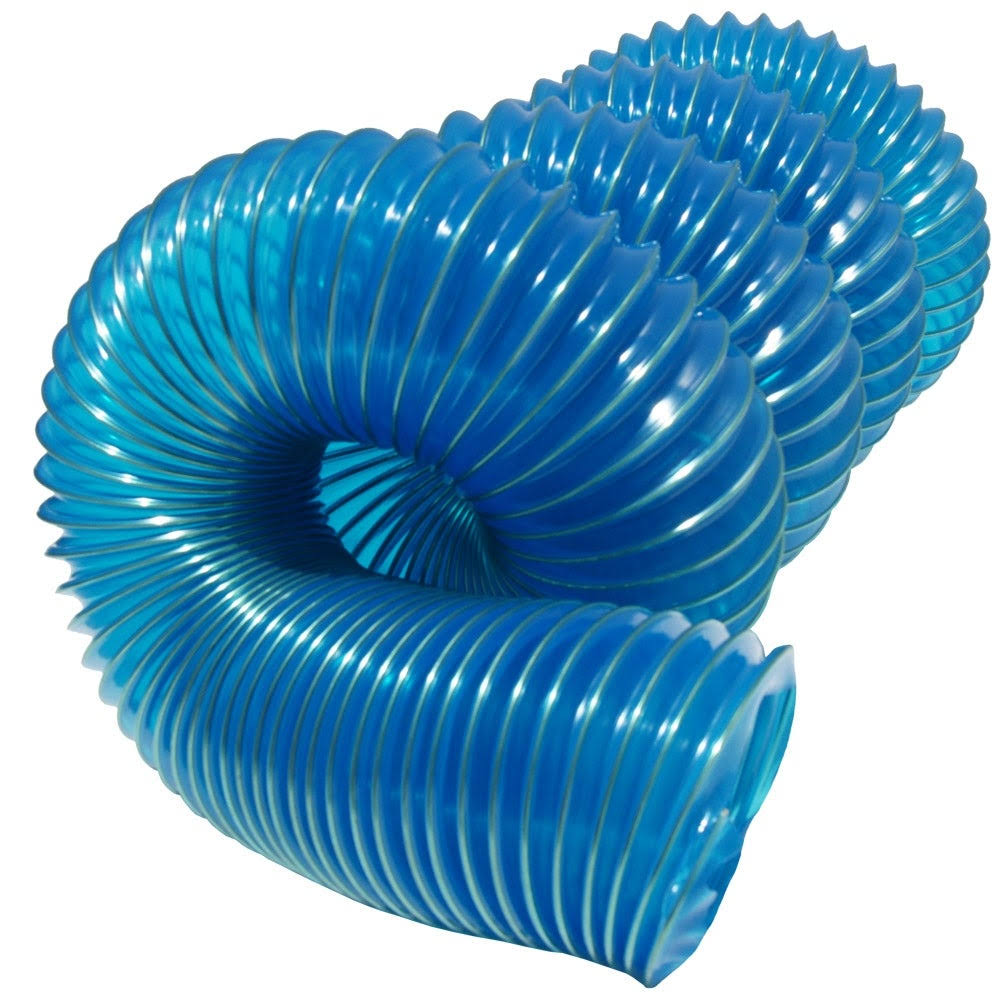 Blue PVC Flexduct 10x22 x 25 ft. T92188