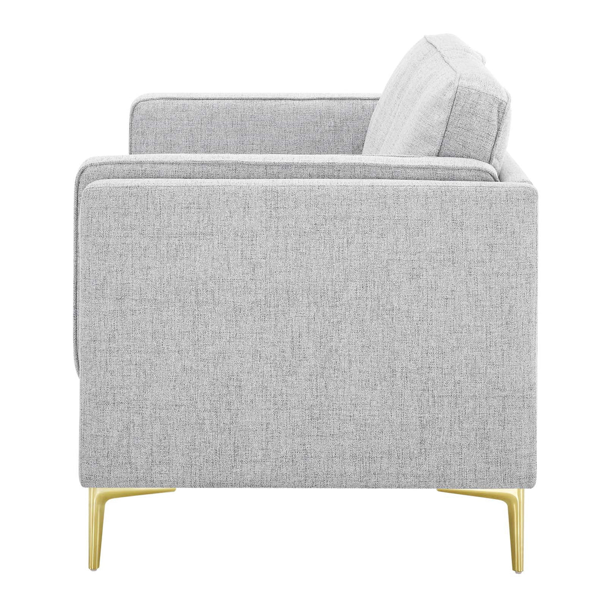Light Grey Fabric Sofa B2819