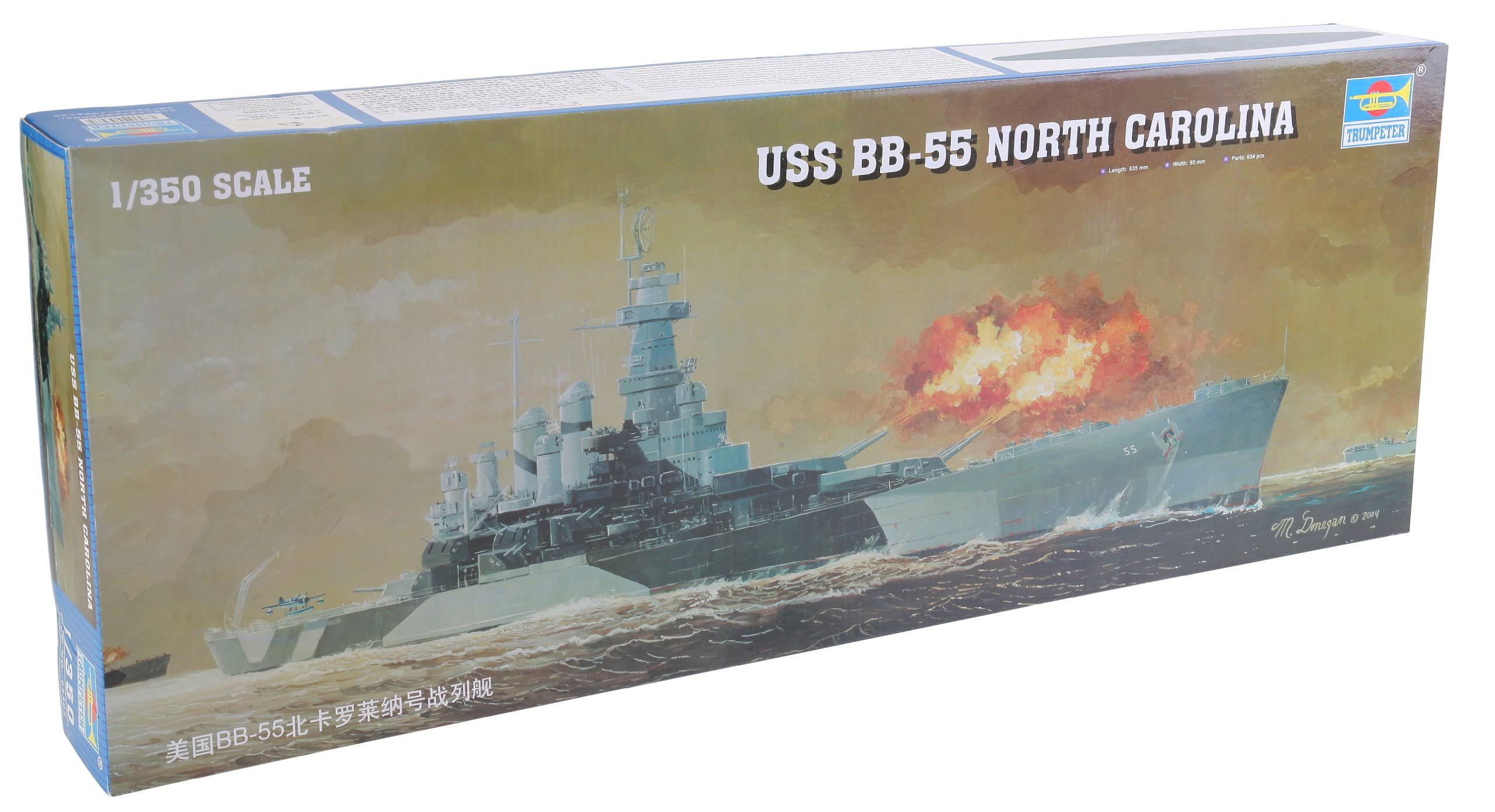 1/350 USS North Carolina BB-55 S6599