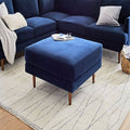 Pearl Gray Ottoman W266