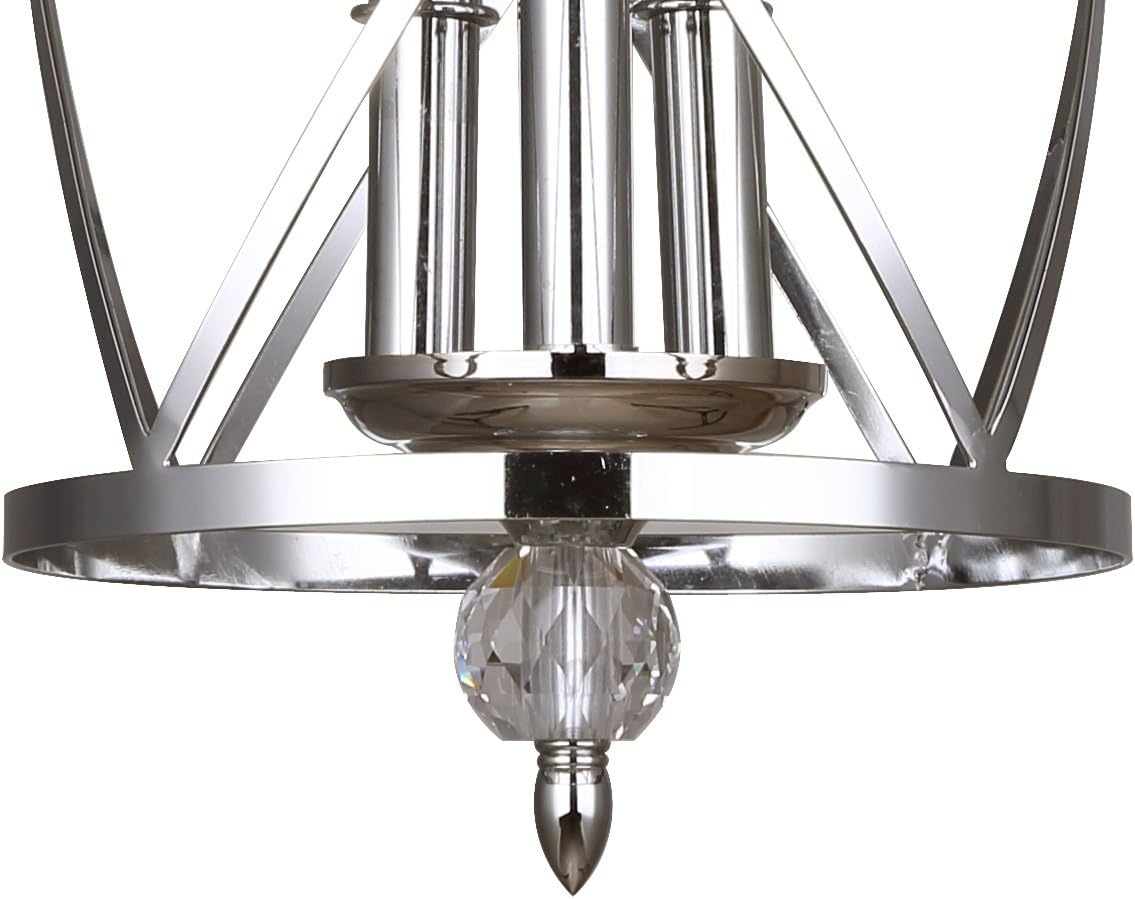 Chrome 3-Light Chandelier H150820