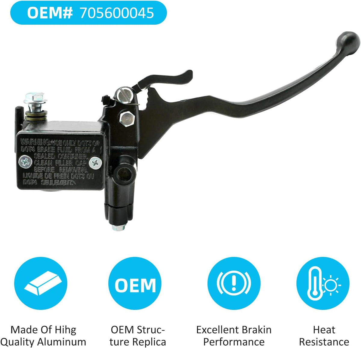 Front Right Brake Master Cylinder Pack of 2 F266