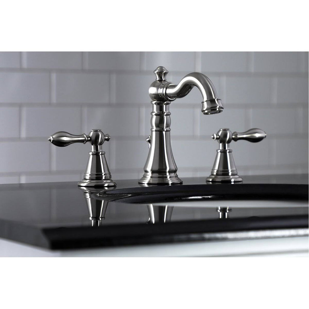 Polished Chrome Widespread Bathroom Faucet N78341