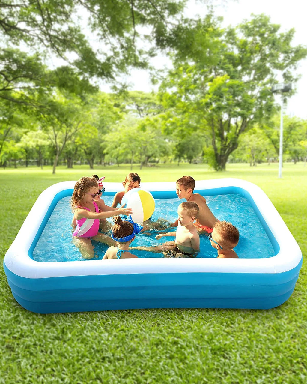 95In Inflatable Swimming Pool Y370260