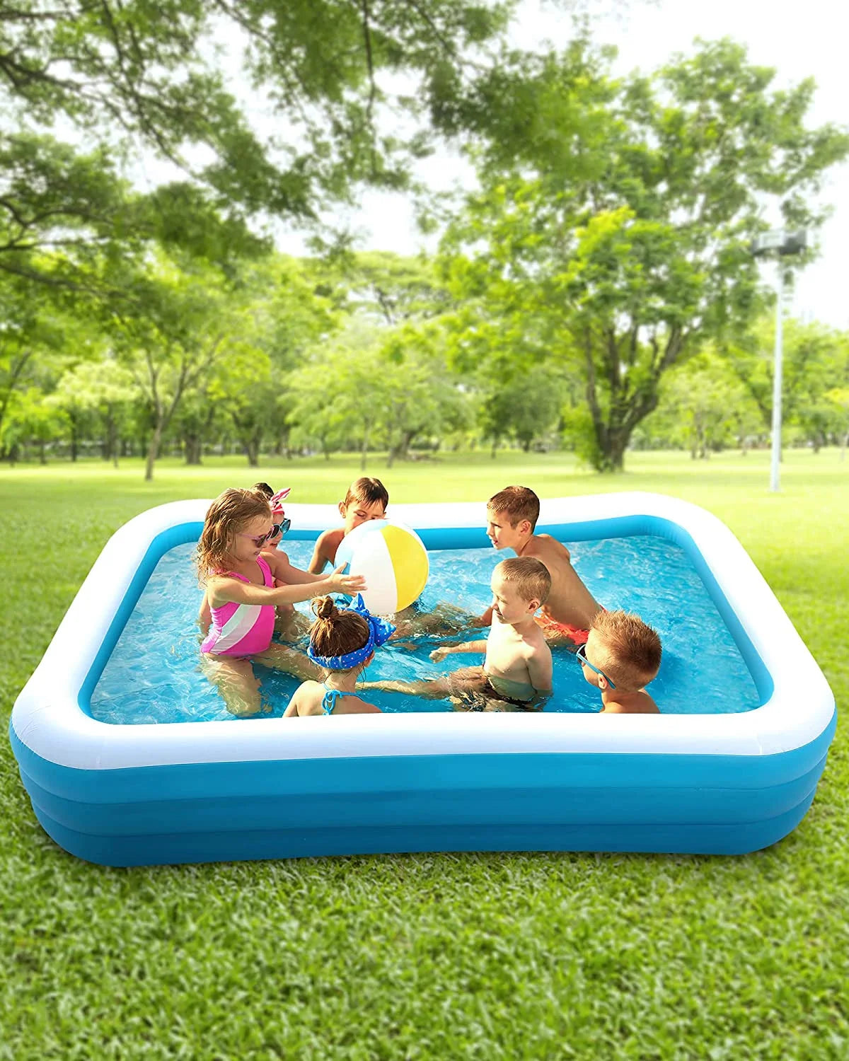 95In Inflatable Swimming Pool Y370260