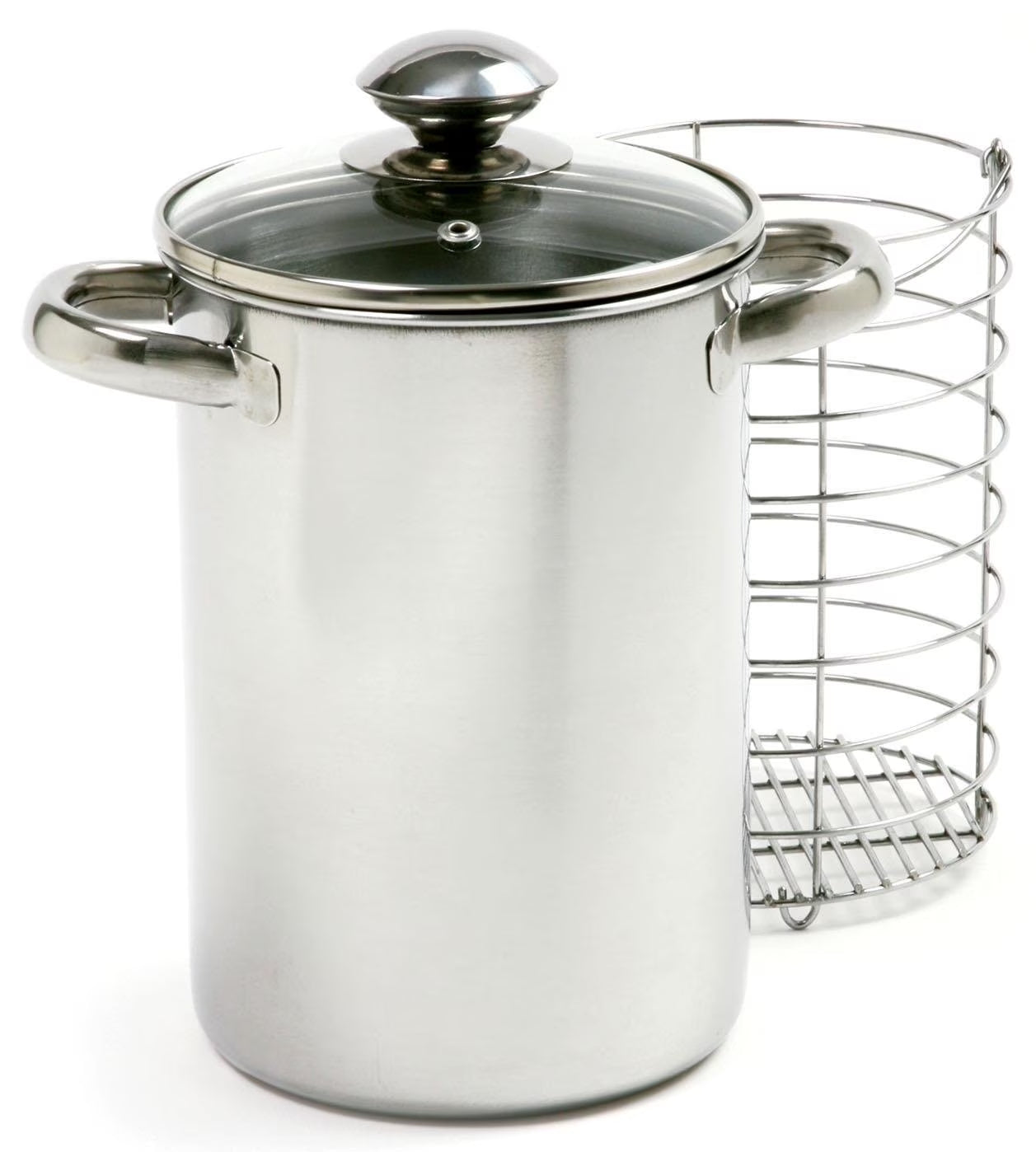 Asparagus Stainless Steel Cooker/Steamer, 3-Piece Set T92253