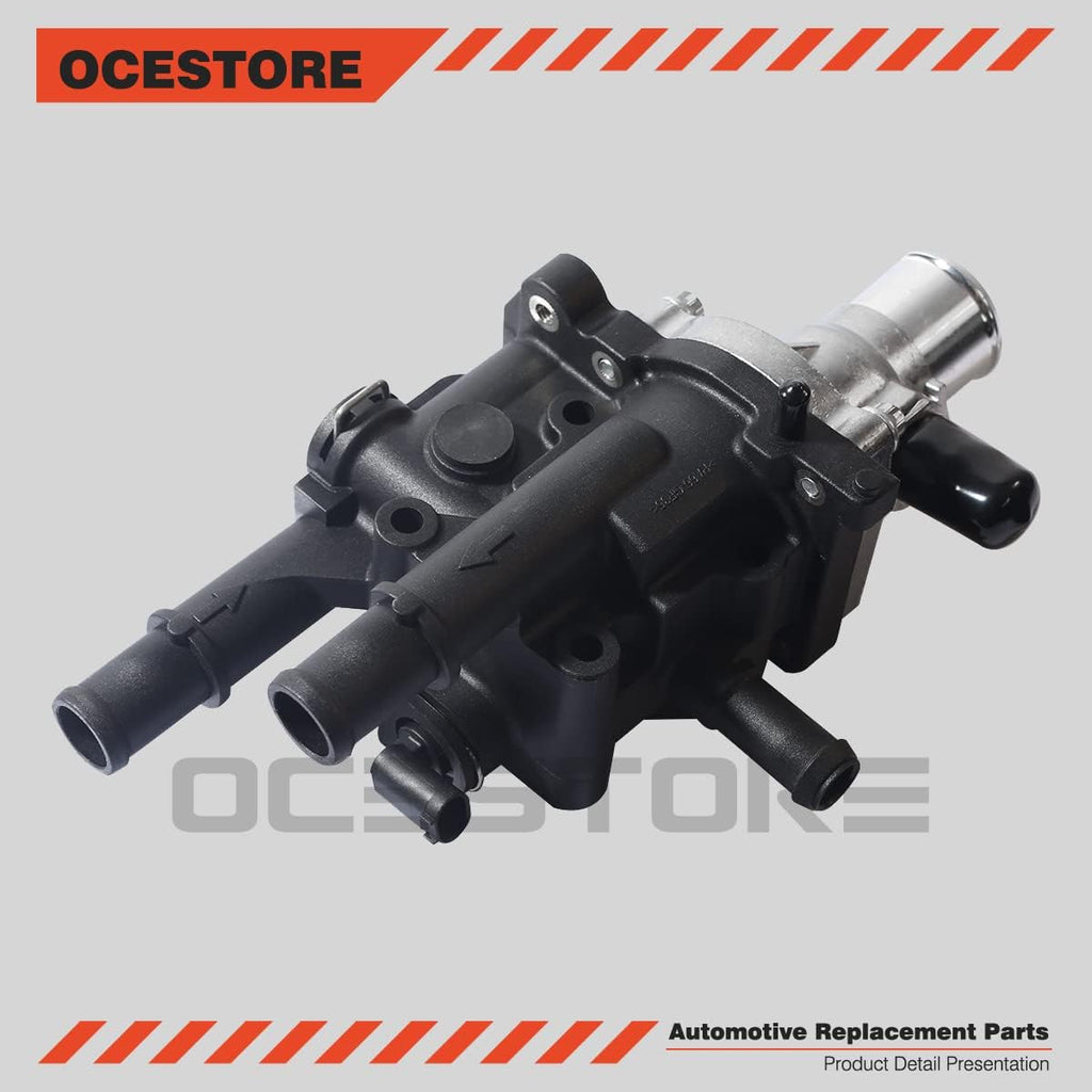 Thermostat Housing Assembly Engine Coolant Thermostat Pack of 2 T182