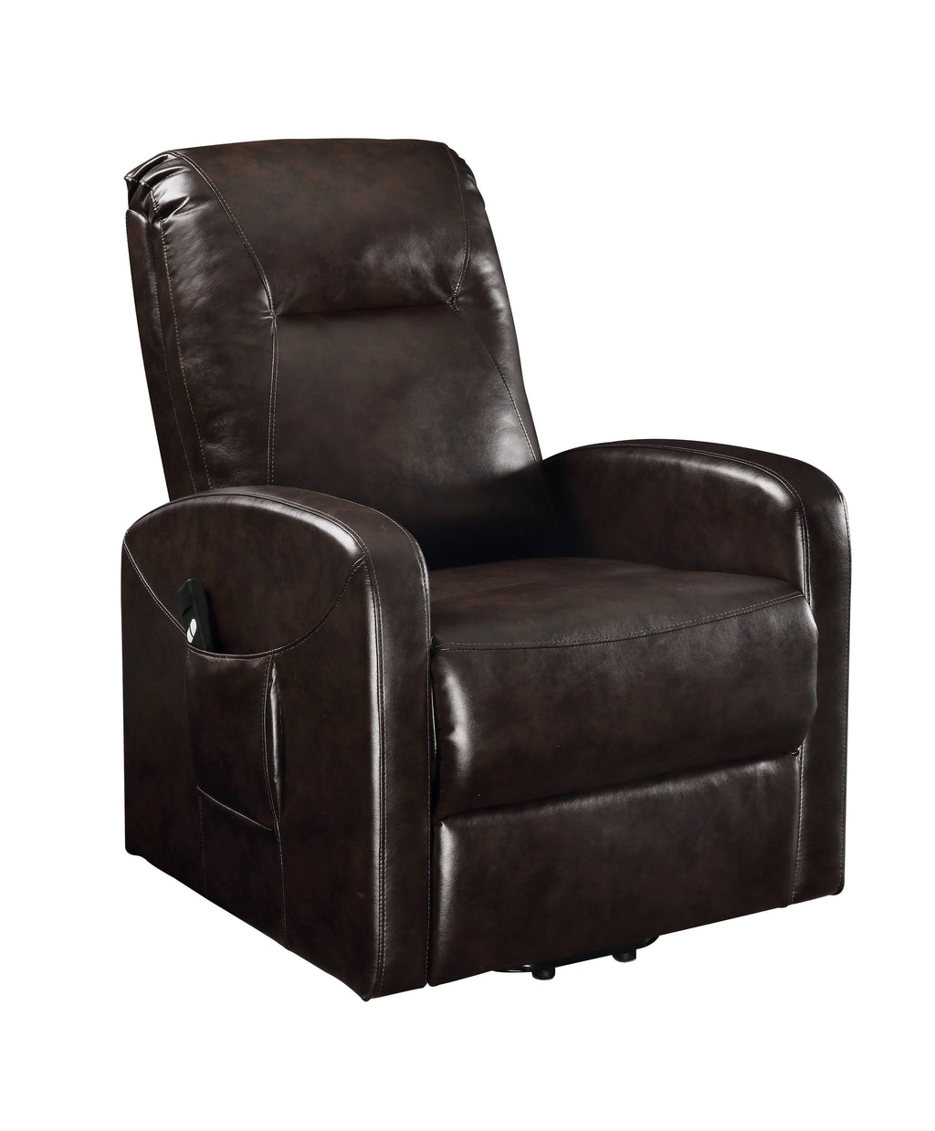 Espresso PU Power Lift Recliner S28591