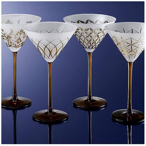 Martini Glasses, Set of 4 D307