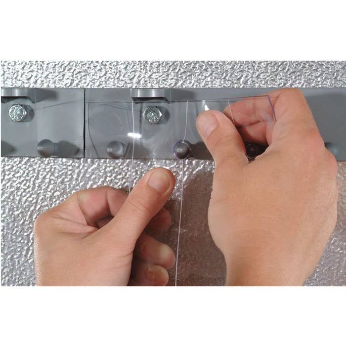 PVC Strip Doors with MaxBullet Hardware 8ft. x 10ft. O6398