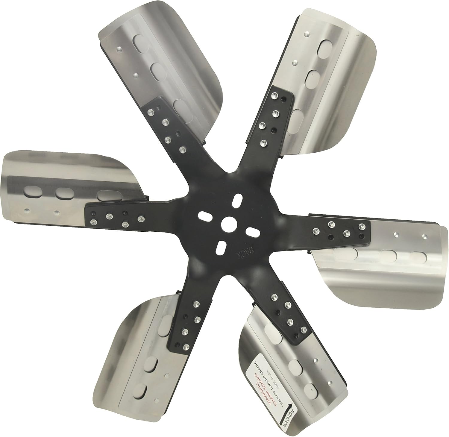 18" Stainless Steel Flex Fan Standard Rotation Pack of 2 X8599
