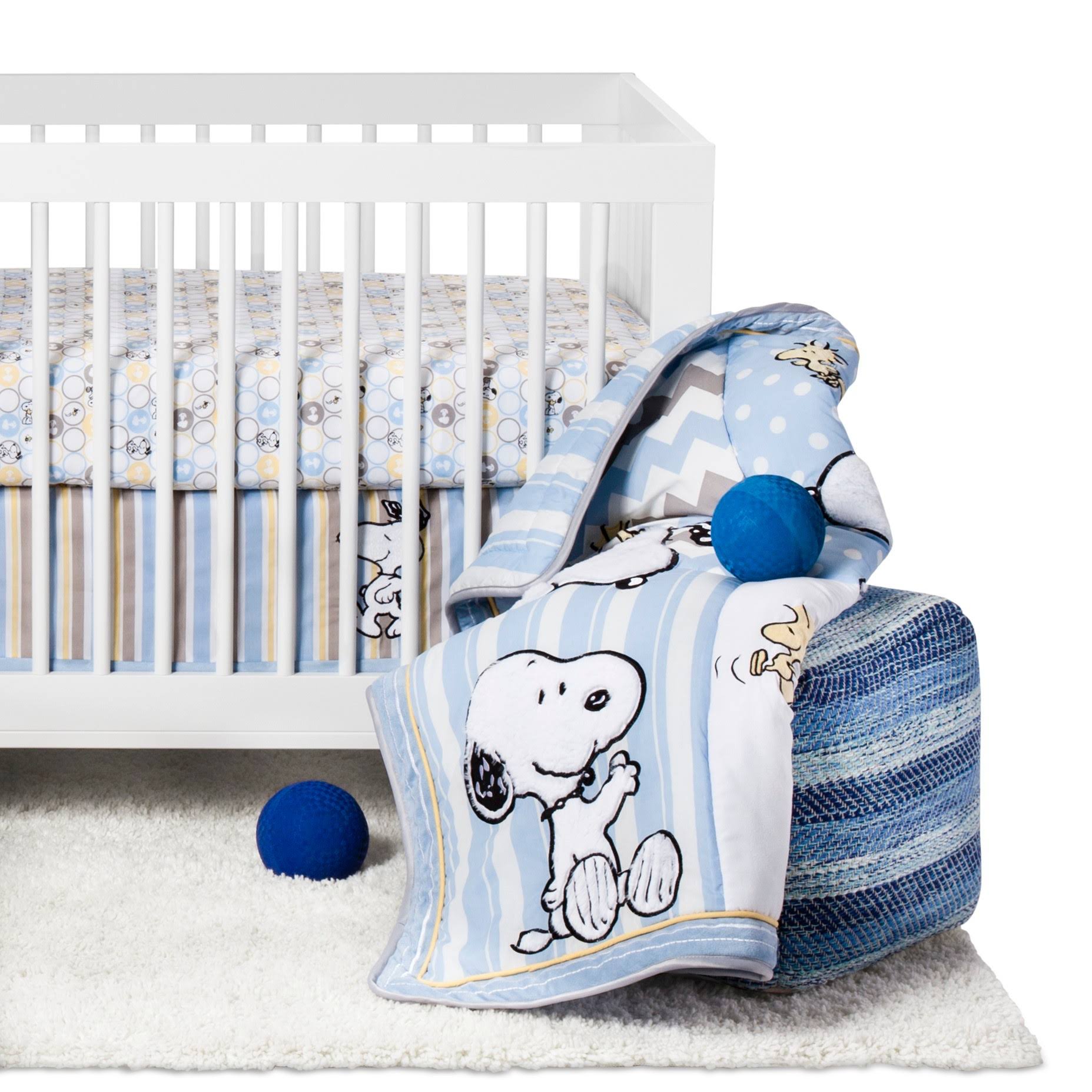 4 Piece Crib Bedding Set D6796
