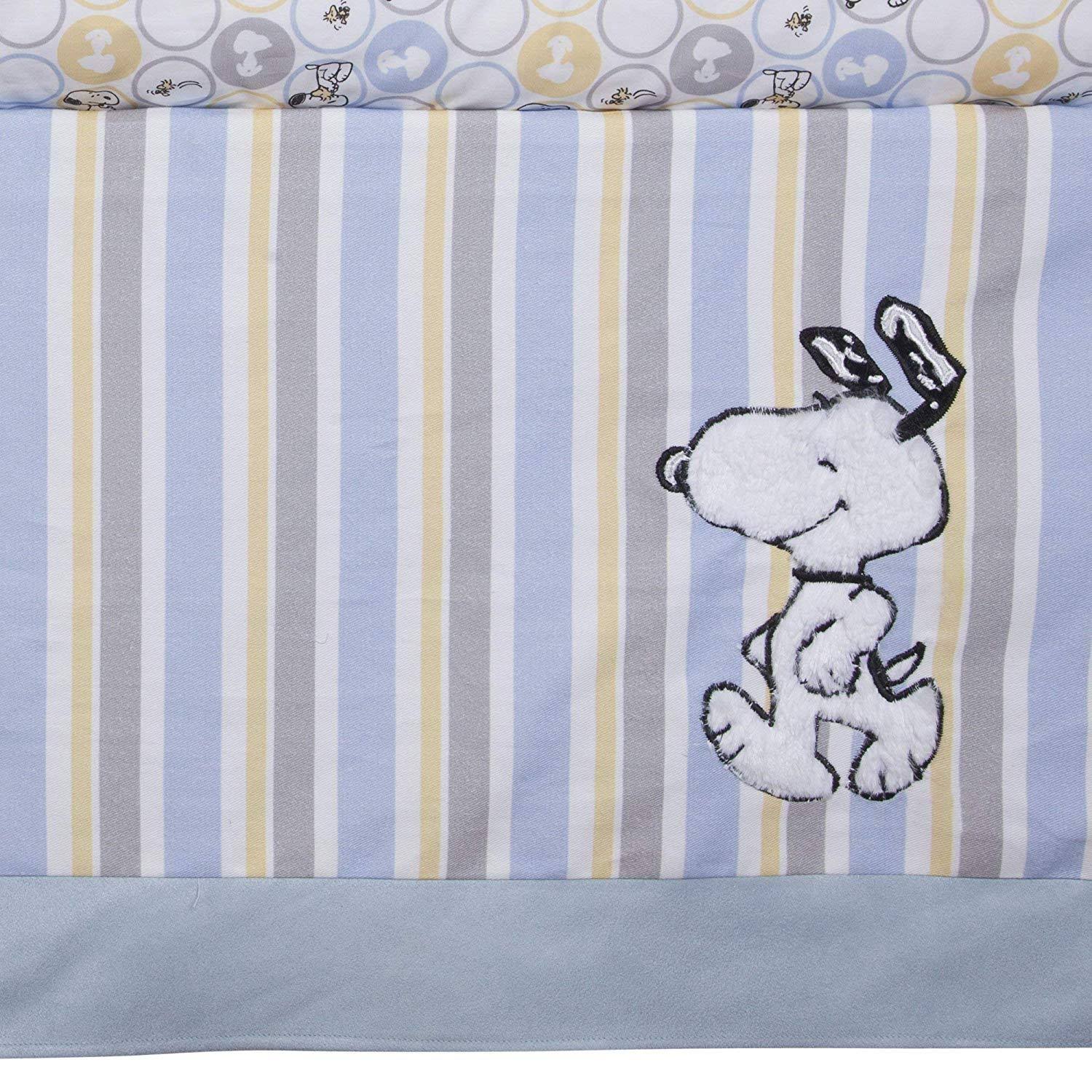 4 Piece Crib Bedding Set D6796