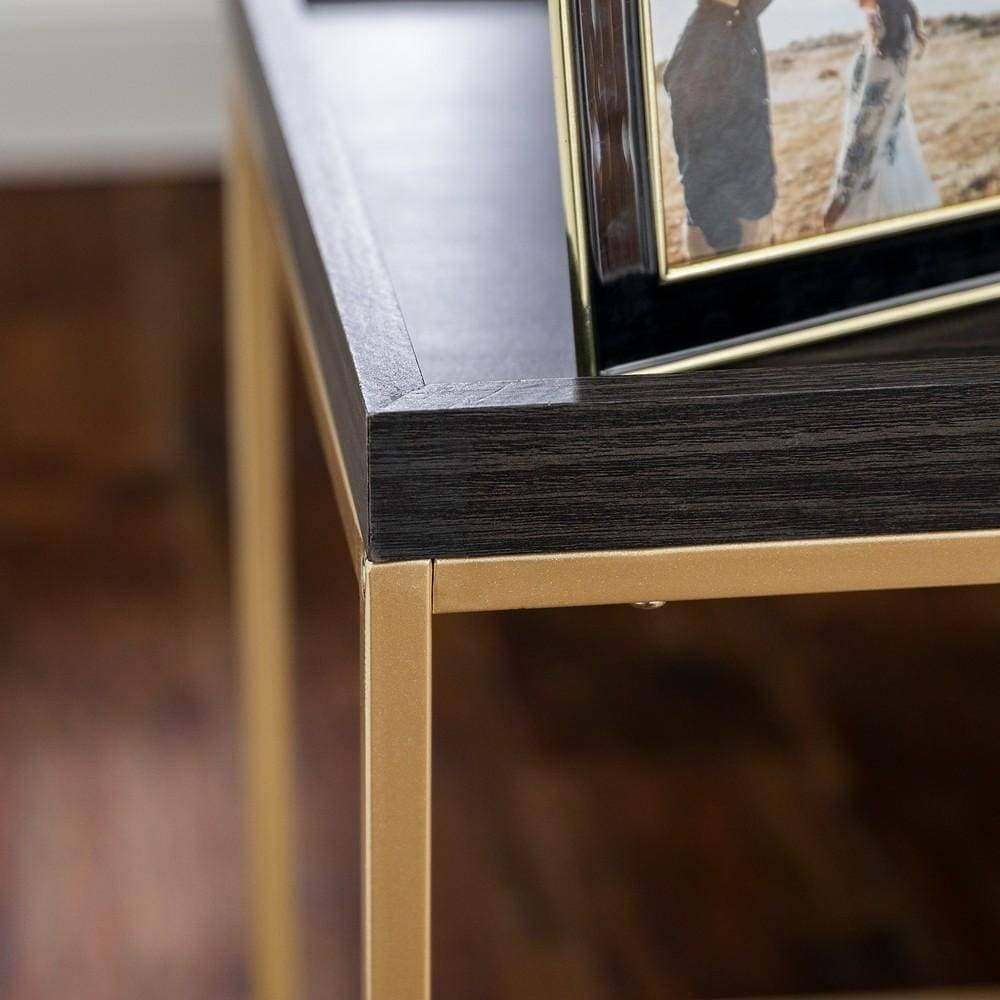 Graphite Square Side Table R163