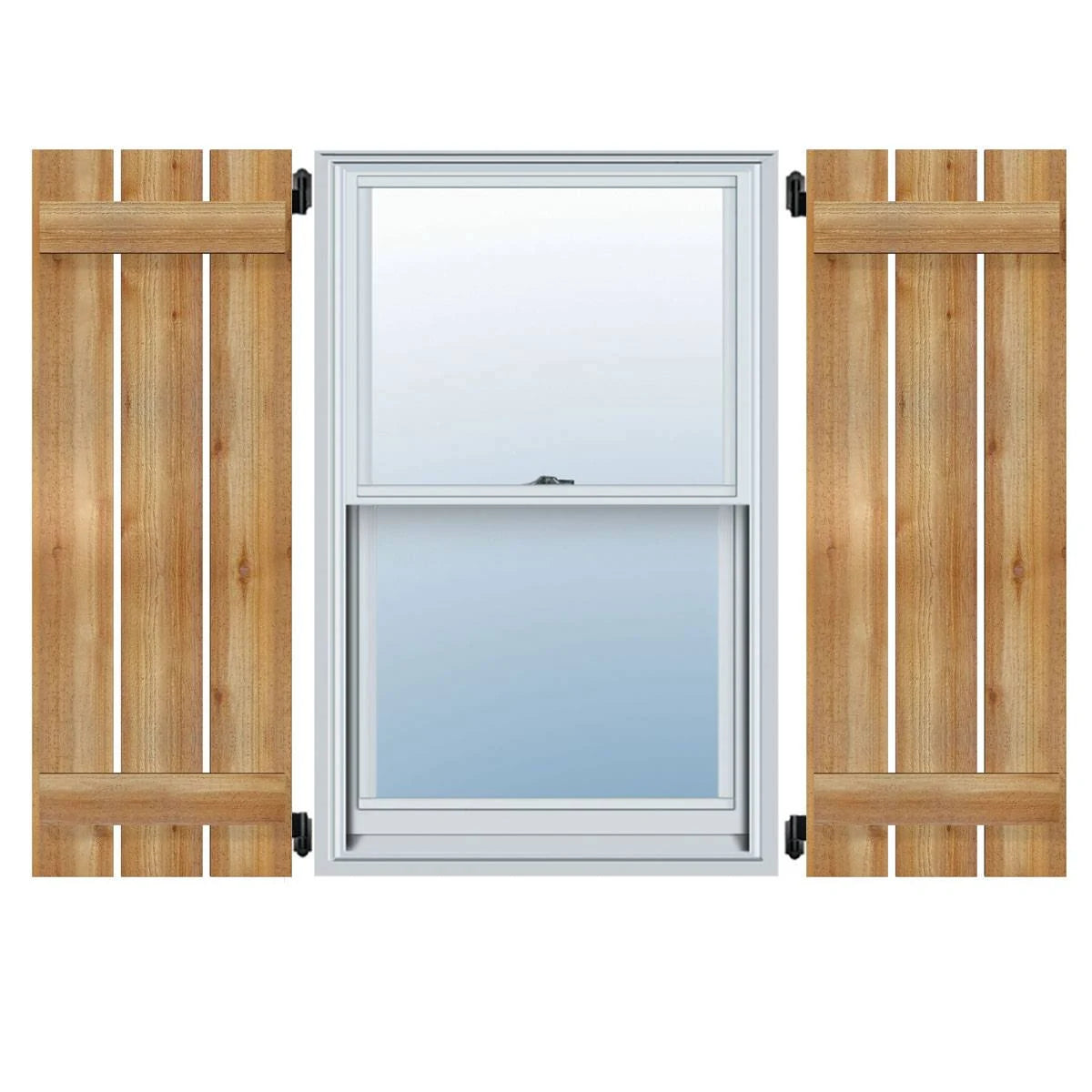 Rough Sawn Board-n-Batten Shutters E8150