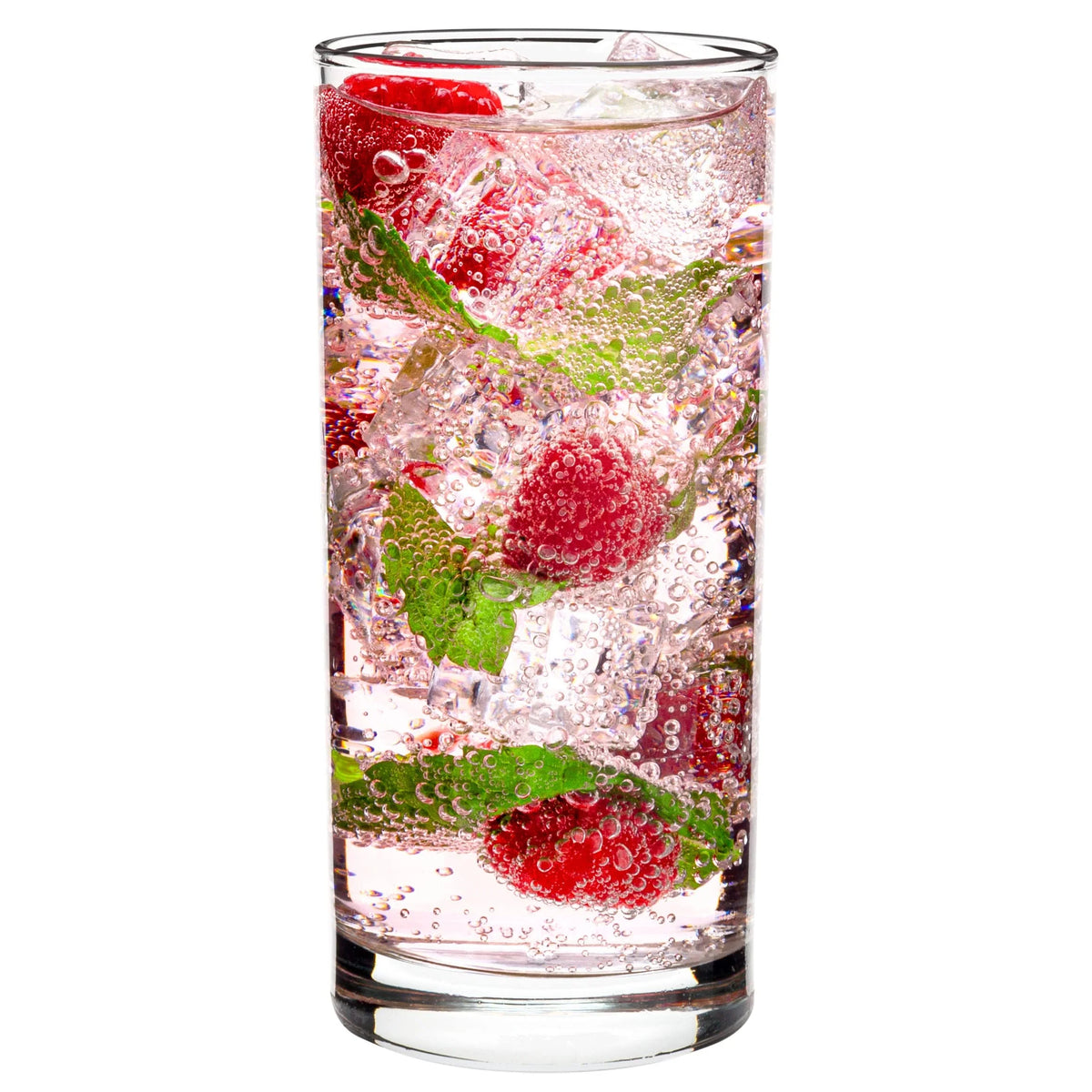 Clear 12.25 Ounce Highball Drinking Glasses, Set of 12 R2591