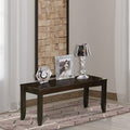 Cappuccino Wood Dining Bench U1933