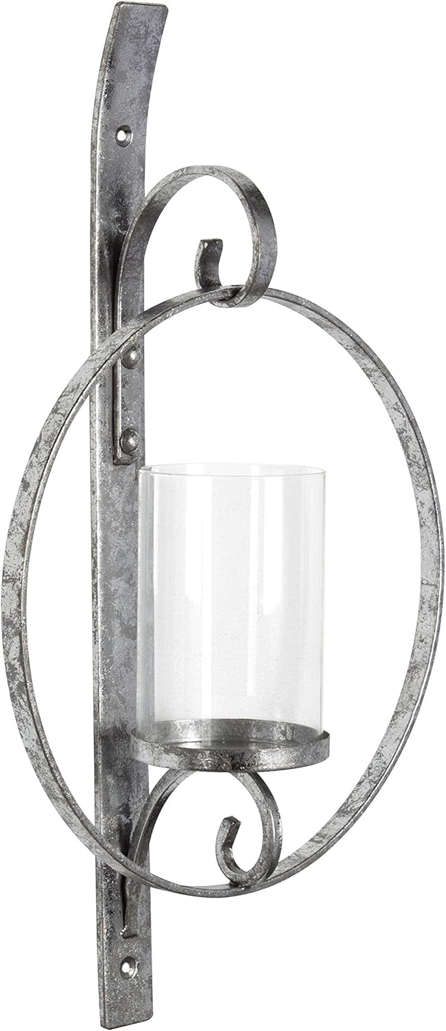 Gold Metal Wall Candle Holder Sconce, Pack of 2 X394