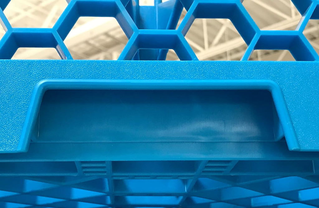 Blue Glass Rack with 3 Extenders, Pack of 2 Y226859