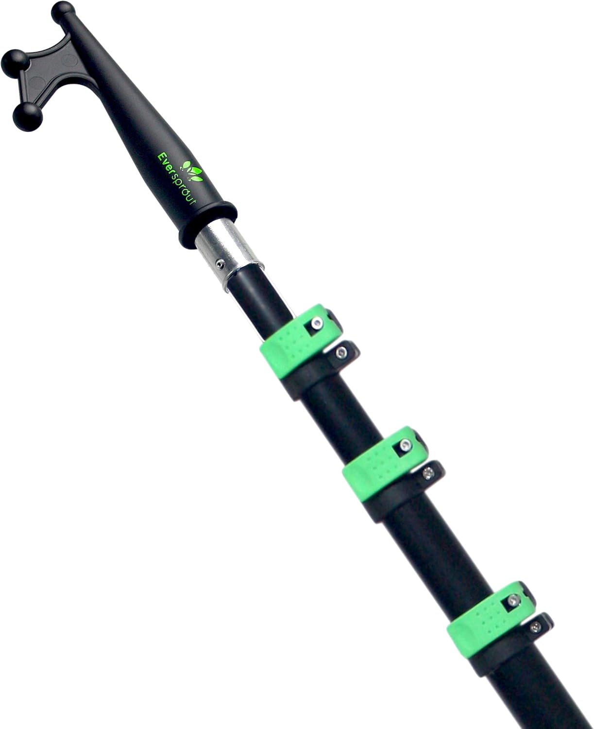 Telescopic Boat Hook, Floating, Heavy-Duty, Non-Slip EVA Foam Hand Grips, Rust-Resistant Aluminum, 3-Stage Pole, Pack of 2 O170657