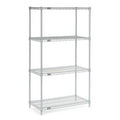 Stainless Steel Wire Shelving Gray - 48 x 24 x 86 in. W4185