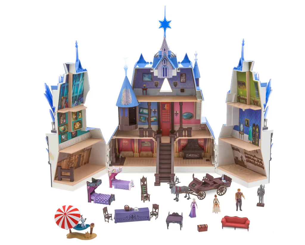 Colorful Light Show and Sounds Castle Playset Toy D639
