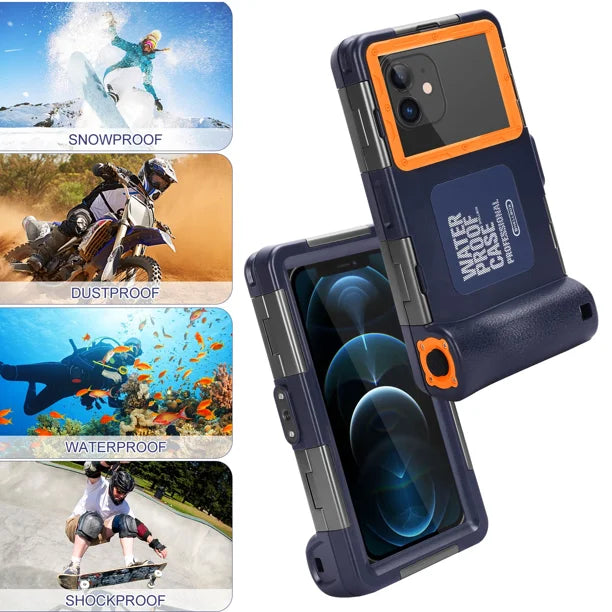 Waterproof Protective Case for Nokia 8.3 5G and Phones Up to 6.9 Inch X889