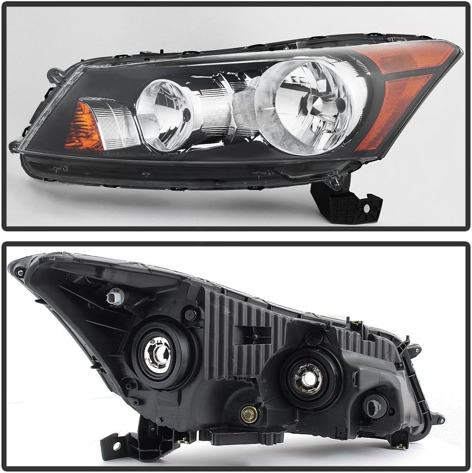 2008-2012 Honda Accord 4-Door Sedan Headlights Front Headlamps Assembly Driver + Passenger Side O77987