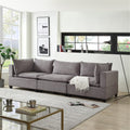 Light Gray Fabric Sofa K12145
