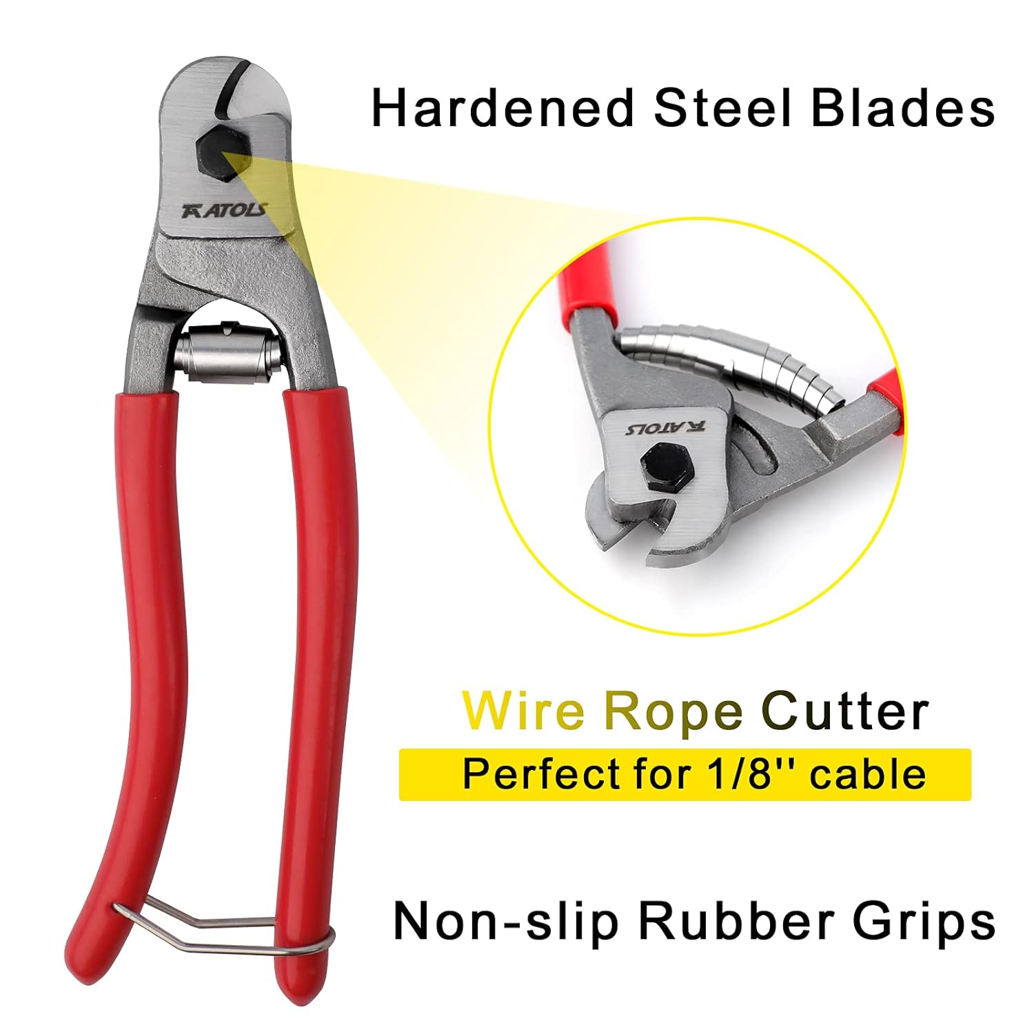 1/8 T316 Stainless Steel Cable with Cutter, 150FT Wire Rope, 7x7 Strands, Pack of 2 W30762