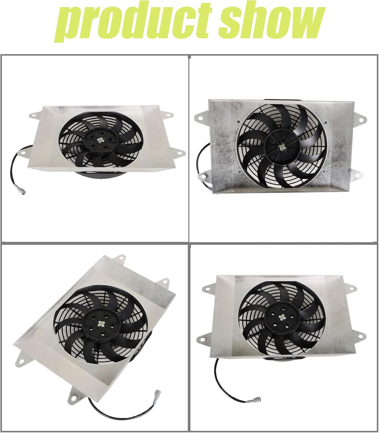 12V Radiator Cooling Fan Motor Assembly Q3230