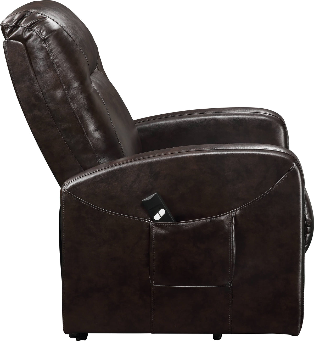 Espresso PU Power Lift Recliner S28591