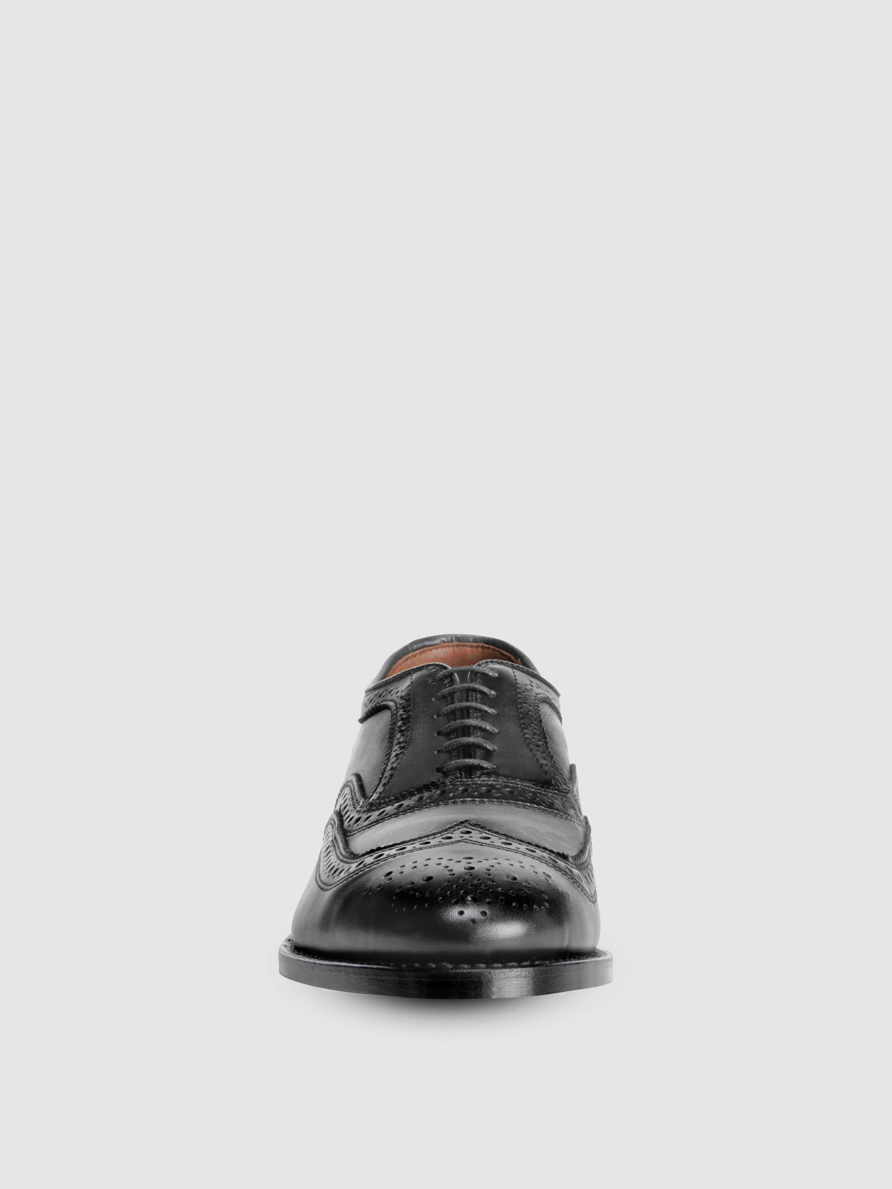 Black Calf Men&s Shoes E6149