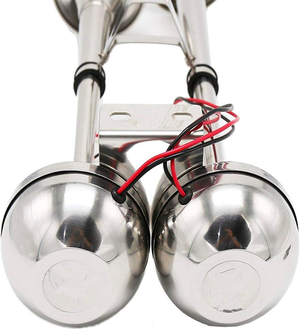 150DB 12V Stainless Steel Double Horn Q528