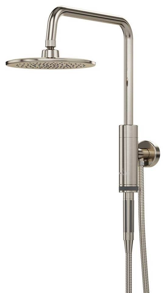 Brushed-Nickel Shower System E713430