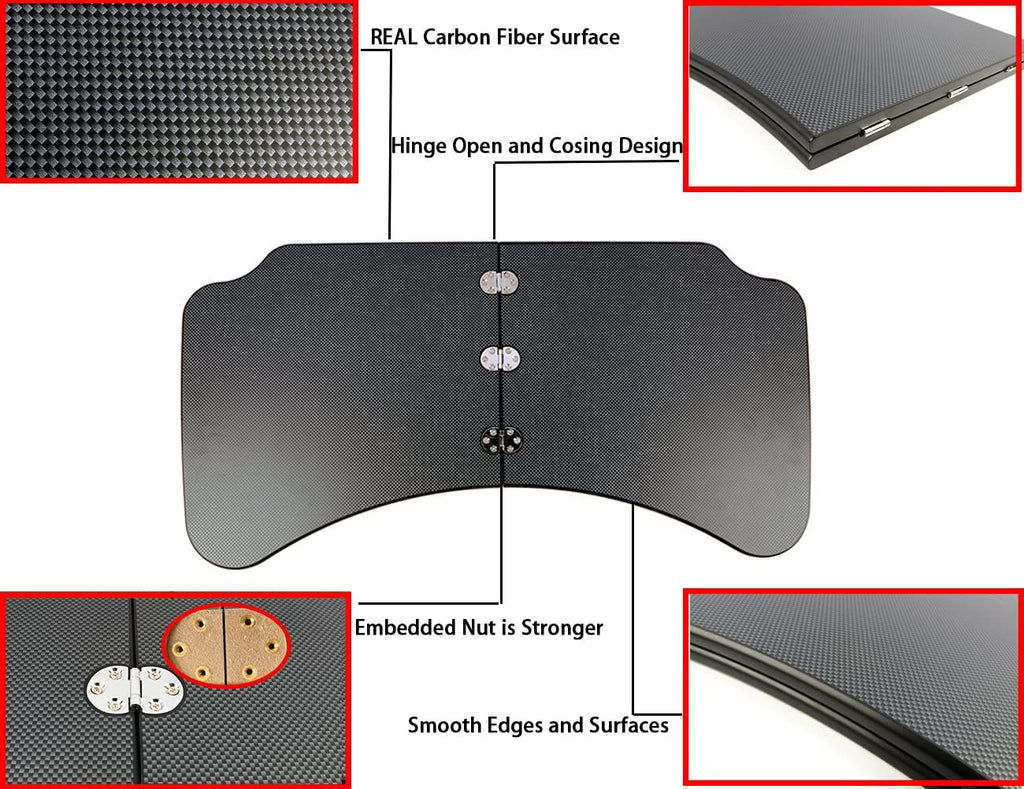 Car Laptop Desk Tray for Tesla Model Y Model 3 E404
